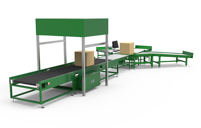 掃碼稱重量方一體機：顛覆傳統，一掃即測！